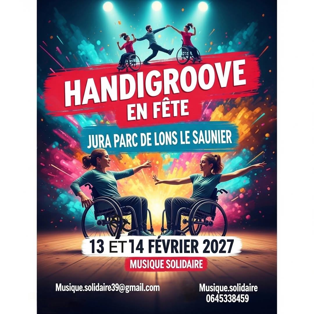 Affiche HandiGroove en fête 